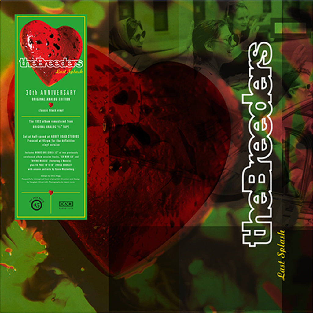 THE BREEDERS - Last Spash (30th Anniversary Original Analog Edition) - 2LP + Bonus Etched 12'' - Black Vinyl
