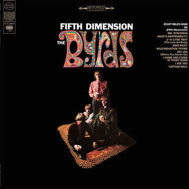 THE BYRDS - Fifth Dimension (60th Anniversary Edition) - LP - Deluxe 180g Orange Coloured Vinyl