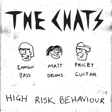 THE CHATS - High Risk Behaviour (2023 Reissue) - LP - Maroon / White Split Colour Vinyl