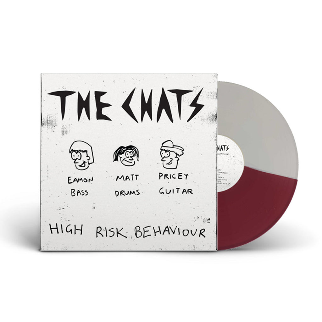 THE CHATS - High Risk Behaviour (2023 Reissue) - LP - Maroon / White Split Colour Vinyl [SEP 29]