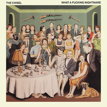 THE CHISEL - What A Fucking Nightmare - LP - Milky Clear with Heavy Halloween Orange, Mint and Olive Splatter Vinyl