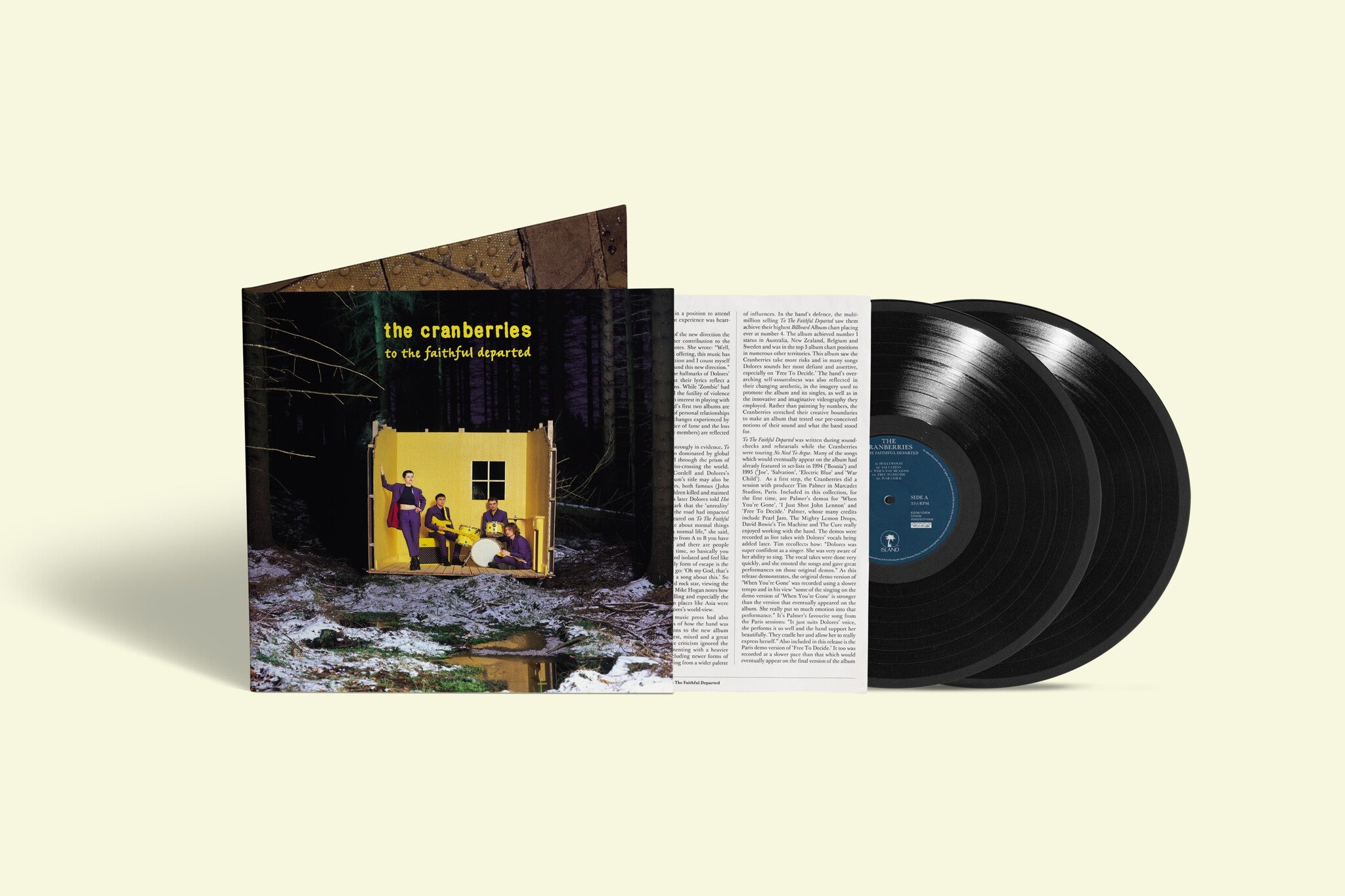 THE CRANBERRIES - To The Faithful Departed (2023 Deluxe Remastered & Expanded Edition) - 2LP - Gatefold Black Vinyl [SEP 29]