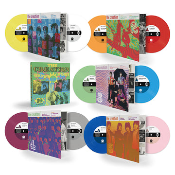 THE CREATION - Biff Bang Pow! - The Singles Box - 10 x 7'' - Assorted Colour Vinyl Box Set [NOV 7]