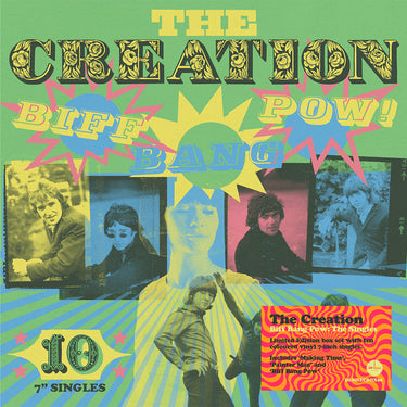 THE CREATION - Biff Bang Pow! - The Singles Box - 10 x 7'' - Assorted Colour Vinyl Box Set