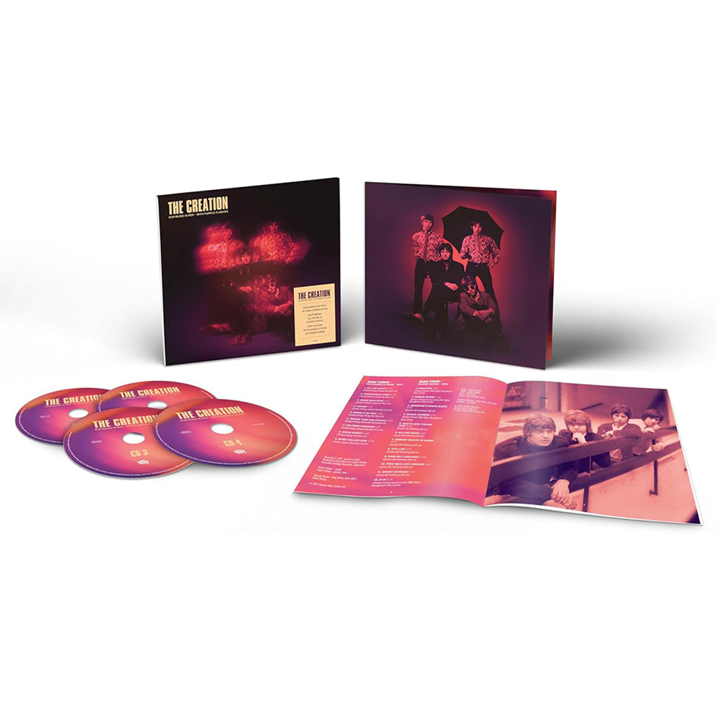 THE CREATION - Our Music Is Red - With Purple Flashes (Expanded Edition) - 4CD Box Set [JAN 17]