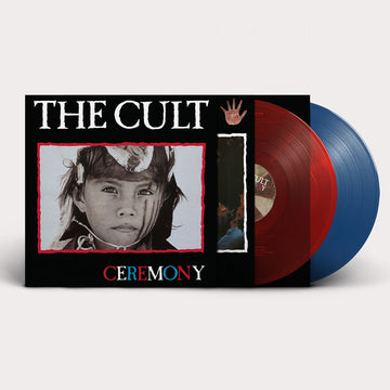 THE CULT - Ceremony (2023 Reissue) - 2LP - Transparent Red / Blue Vinyl