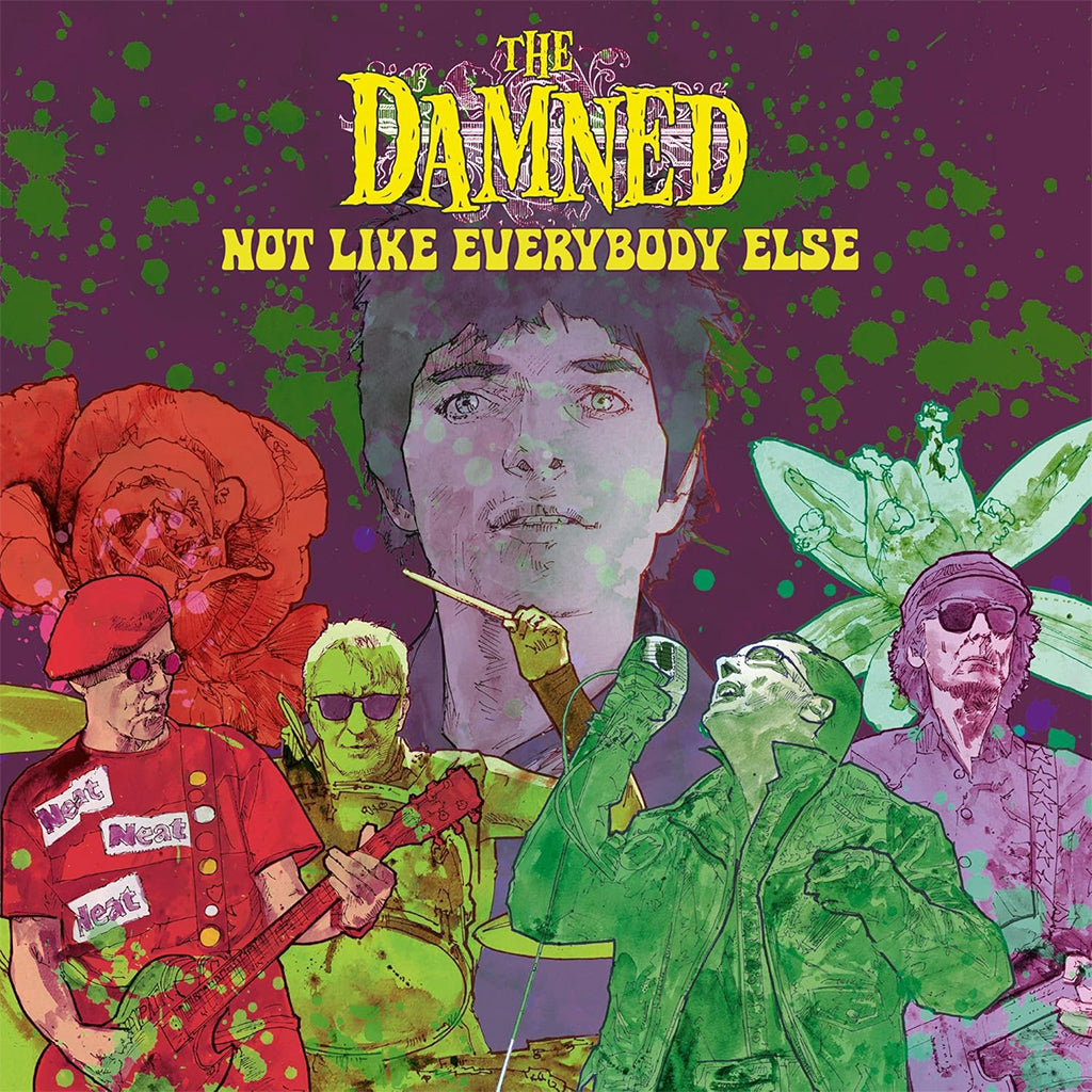 THE DAMNED - Not Like Everybody Else (RSD Stores Exclusive) - LP - 'Rainbow Sparkle" Vinyl [JAN 23]