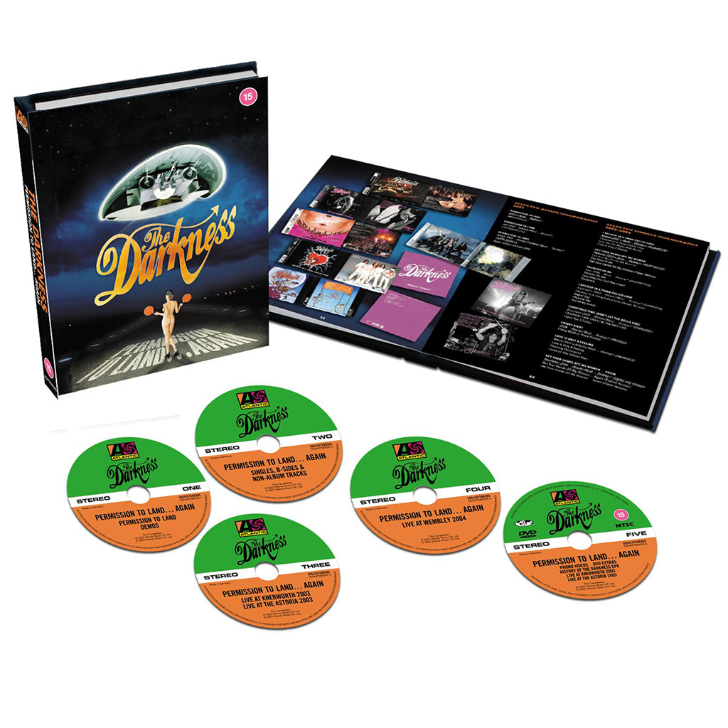 THE DARKNESS - Permission To Land… Again (20th Anniversary Deluxe Edition) - 4CD / DVD Box Set