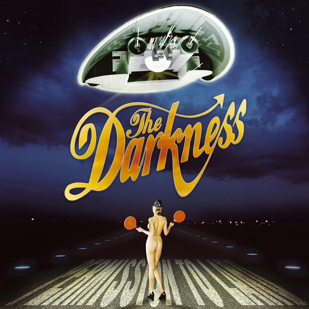 THE DARKNESS - Permission To Land… Again (20th Anniversary Reissue) - LP - Blue/Black Marbled Vinyl