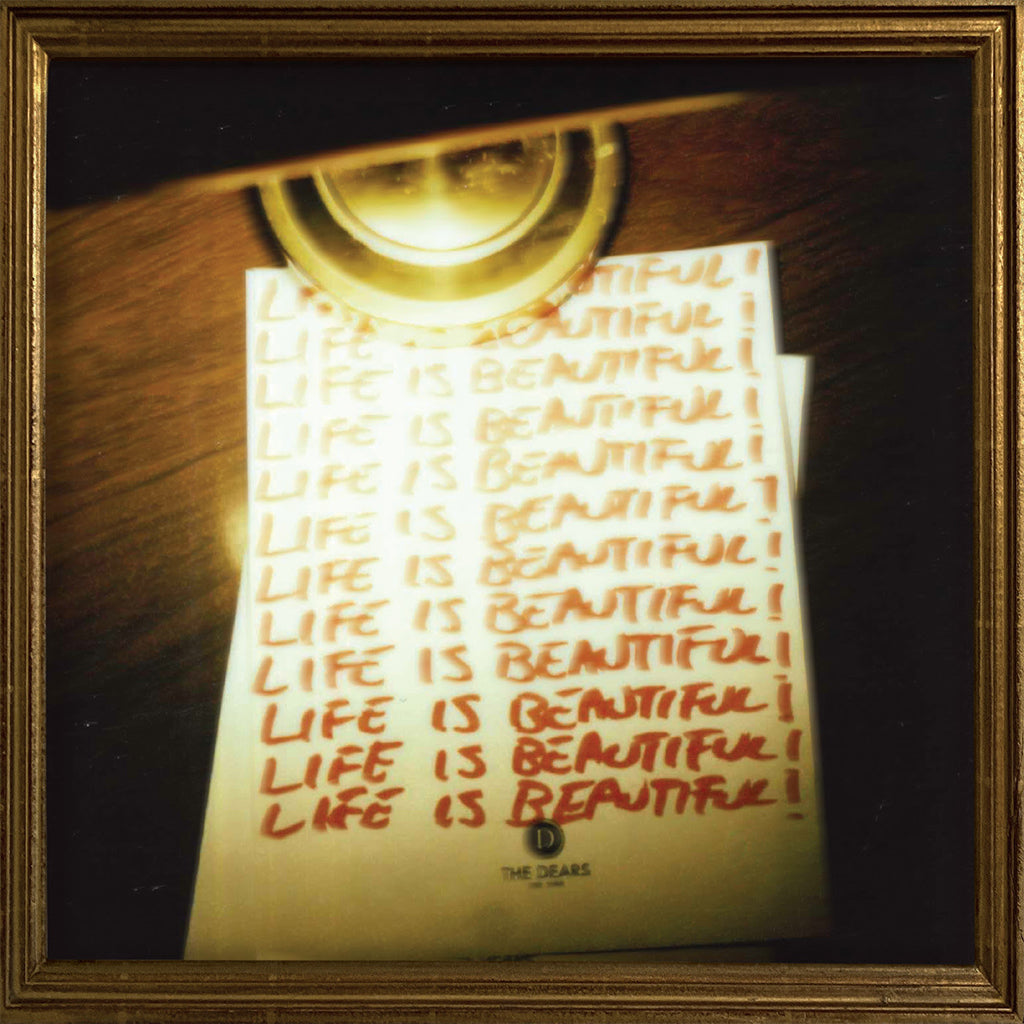 THE DEARS - Life Is Beautiful! Life Is Beautiful! Life Is Beautiful! - LP - Gold Vinyl [NOV 7]