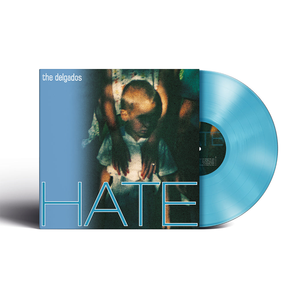 THE DELGADOS - Hate (21st Anniversary Edition) - LP - Transparent Curacao Coloured Vinyl