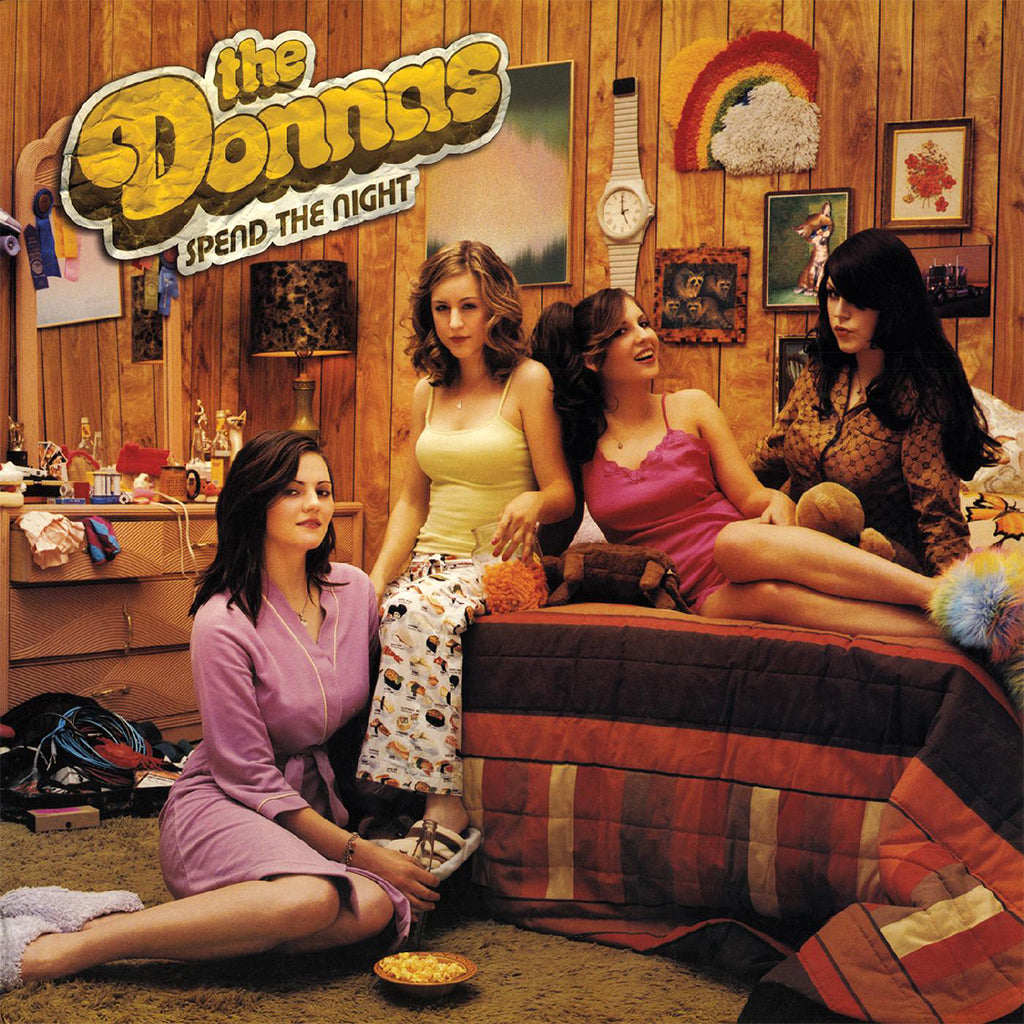 THE DONNAS - Spend The Night (Remastered) - LP - Clear w/ Canary & Pink Splatter Vinyl [MAR 6]