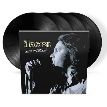 The Doors - Live In Detroit - Boxset  - 4 x LP Limited 140g Black Vinyl  [RSD Black Friday 2024]