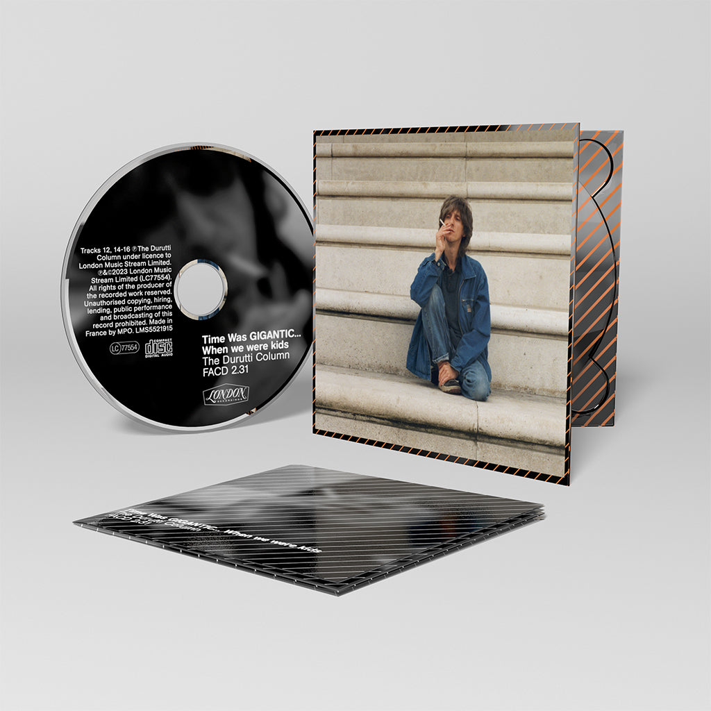 THE DURUTTI COLUMN - ‘Time Was GIGANTIC… When We Were Kids’ - 25th Anniversary Remastered Edition (w/ 5 Bonus Tracks) - CD