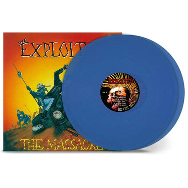 THE EXPLOITED - The Massacre (Special Edition) - 2LP - Transparent Blue Vinyl