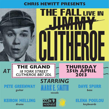 THE FALL - Live in Clitheroe 2013 (Repress)