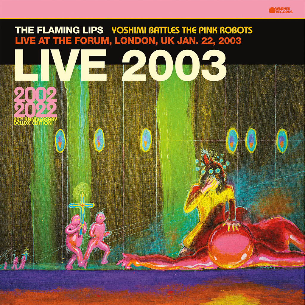 THE FLAMING LIPS - Live at The Forum, London, UK, January 22, 2003 (BBC Radio Broadcast) - 2LP - Pink Vinyl