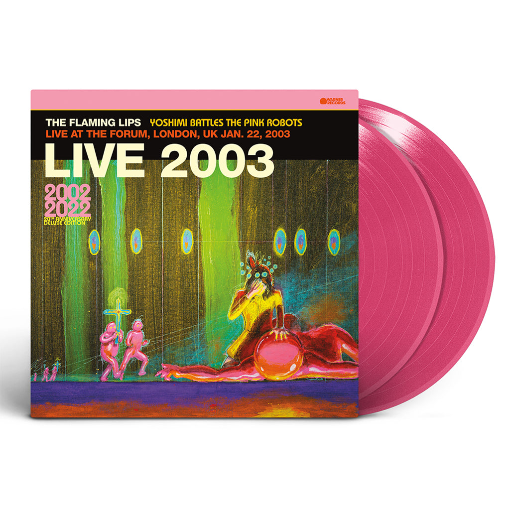 THE FLAMING LIPS - Live at The Forum, London, UK, January 22, 2003 (BBC Radio Broadcast) - 2LP - Pink Vinyl