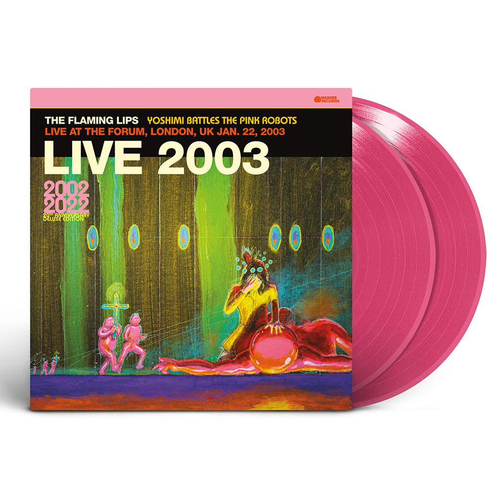 THE FLAMING LIPS - Live at The Forum, London, UK, January 22, 2003 (BBC Radio Broadcast) - 2LP - Pink Vinyl [OCT 27]