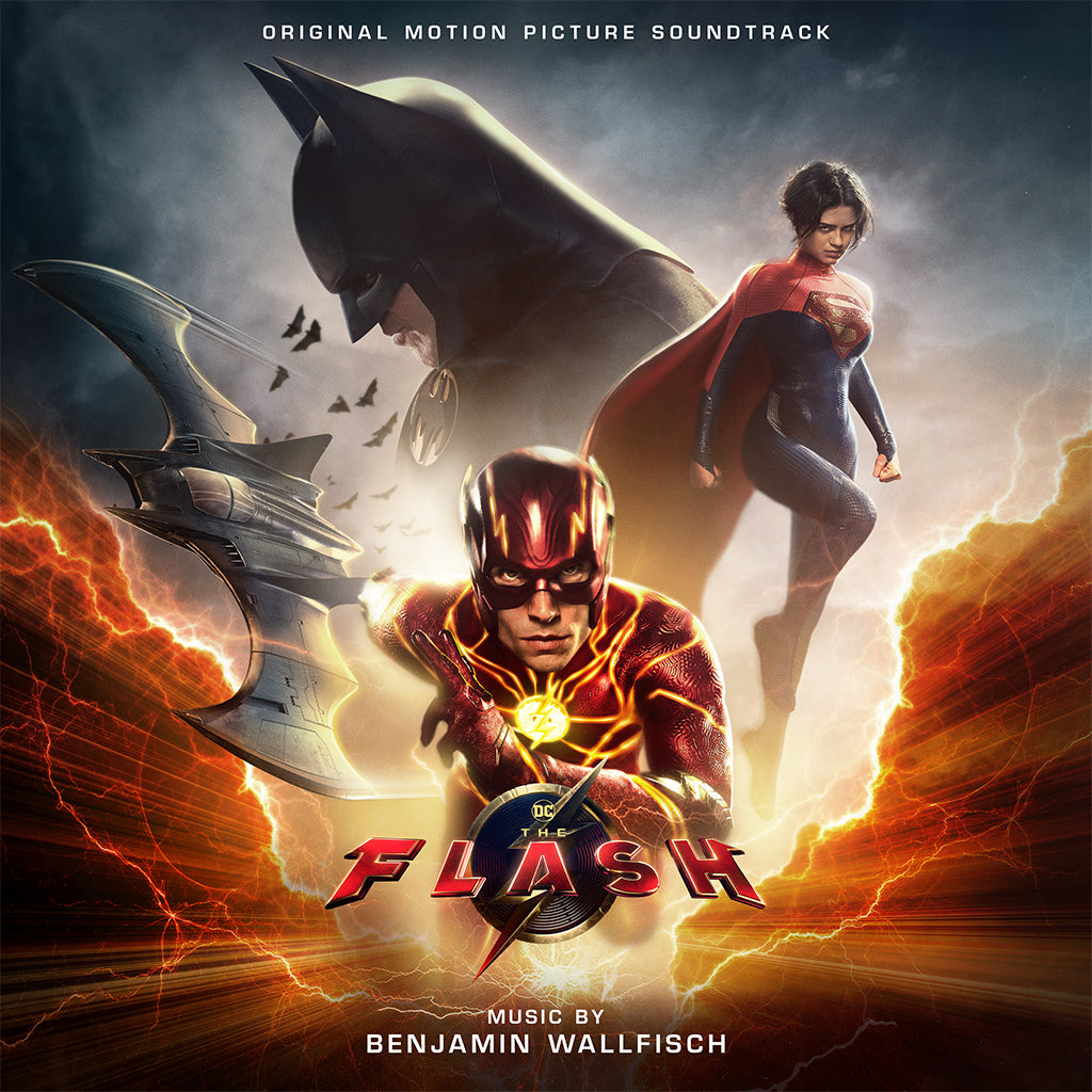BENJAMIN WALLFISCH - The Flash (Original Motion Picture Soundtrack) - 3LP - Red and Yellow Colour in Colour Vinyl