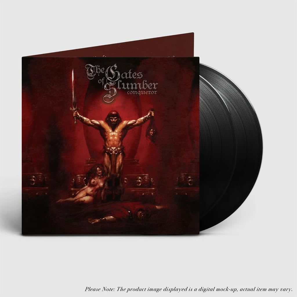 THE GATES OF SLUMBER - Conqueror (Reissue) - 2LP - Black Vinyl [NOV 7]