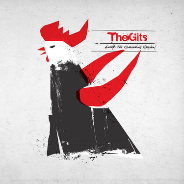 THE GITS - Enter: The Conquering Chicken (Remastered & w/ Updated Artwork) [Loser Edition] - LP - 'Pearl / Sunrise' Colour Vinyl