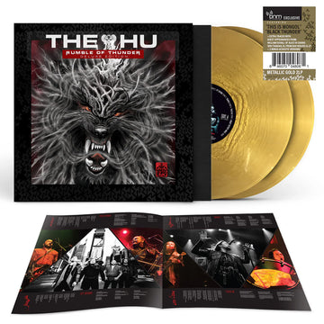 THE HU - Rumble Of Thunder (Deluxe Edition) - 2LP - Metallic Gold Vinyl [MAR 28]