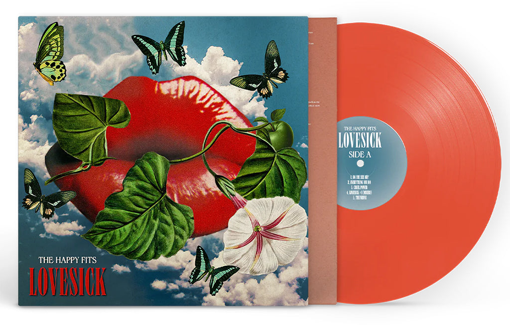 THE HAPPY FITS - Lovesick (with D-Side Screenprint) - 2LP - Red Vinyl [SEP 19]
