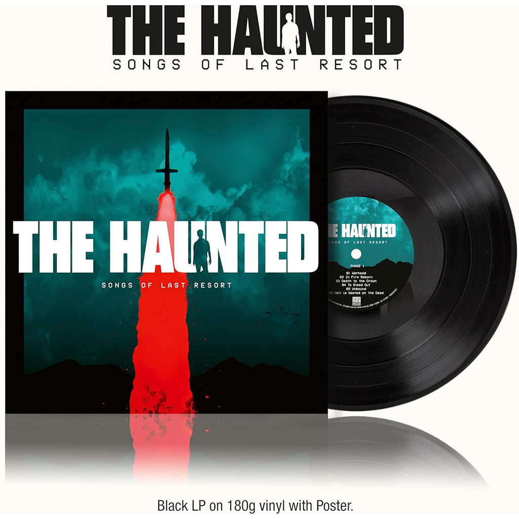 THE HAUNTED - Songs Of Last Resort (with Poster) - LP - 180g Black Vinyl