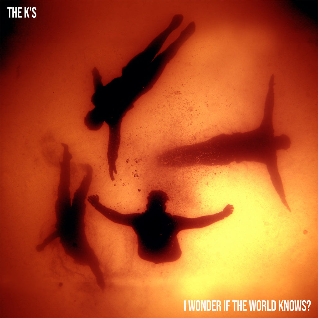THE K'S - I Wonder If The World Knows? - LP - Orange Spinner Colour Vinyl