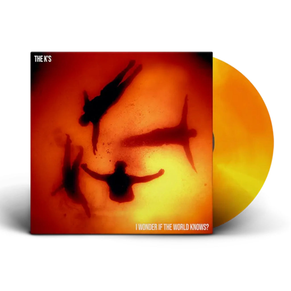 THE K'S - I Wonder If The World Knows? - LP - Orange Spinner Colour Vinyl