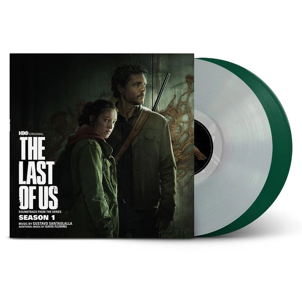 GUSTAVO SANTAOLALLA & DAVID FLEMING - The Last Of Us: Season 1 (Soundtrack from the HBO Original Series) [with Poster] - 2LP - Clear / Green Vinyl