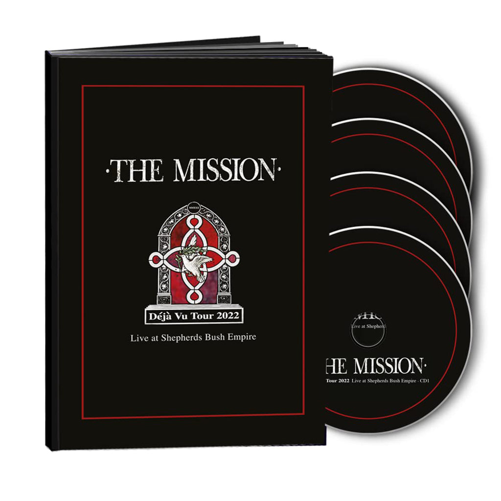 THE MISSION - Deja Vu - Live at Shepherds Bush Empire (Super Deluxe Edition) - 4CD - Hardback Photobook [OCT 20]