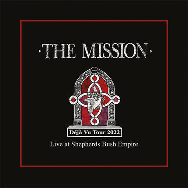 THE MISSION - Deja Vu - Live at Shepherds Bush Empire (Deluxe Edition with Booklet) - 3LP - Red Vinyl