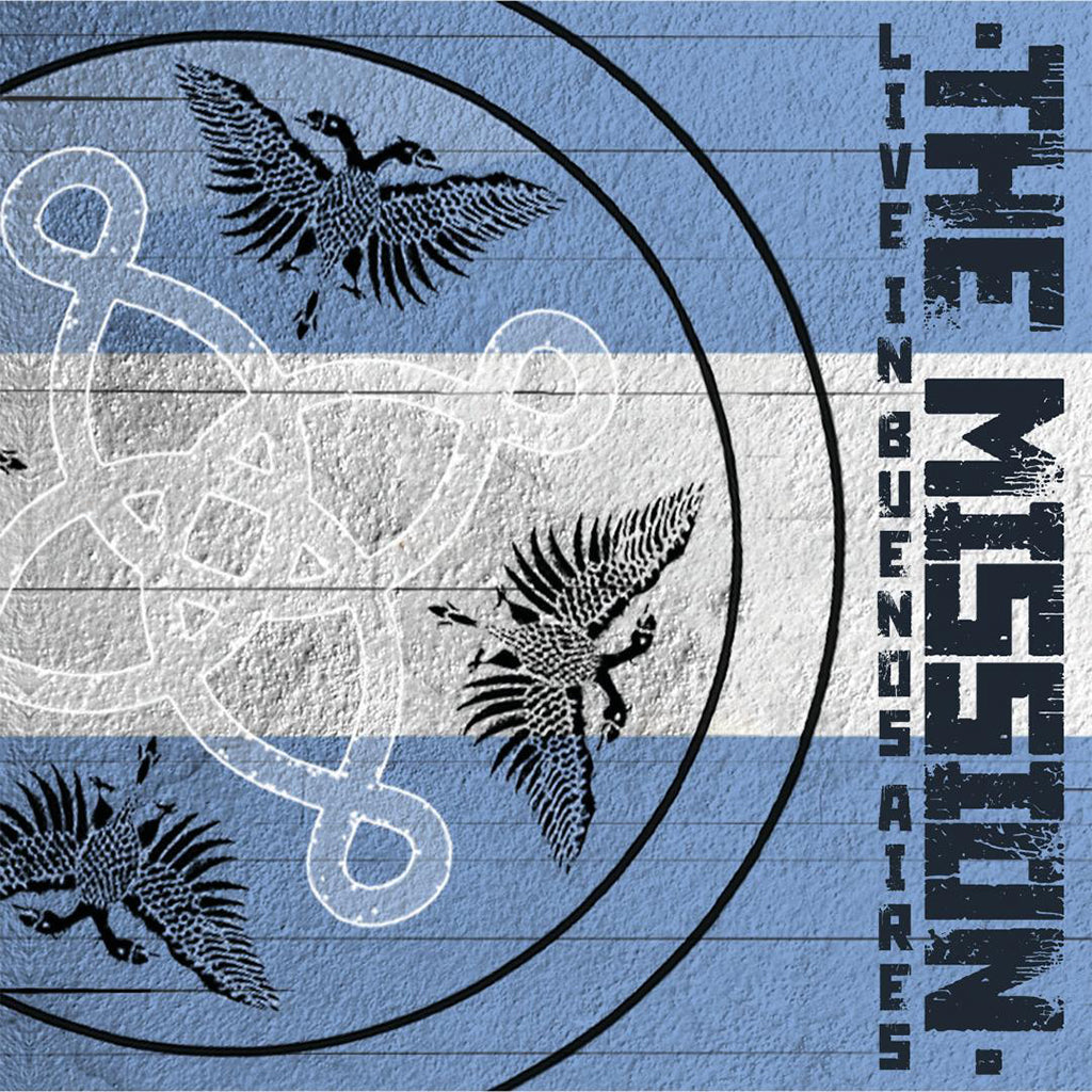 THE MISSION - Live In Buenos Aires - 2LP - Blue / White Vinyl