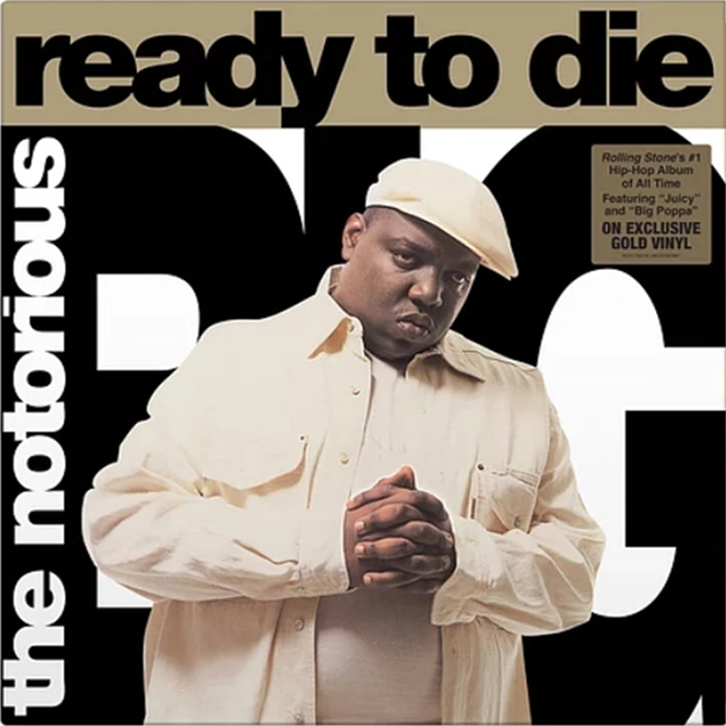 THE NOTORIOUS B.I.G. - Ready To Die (2023 Reissue) - 2LP - Gold Vinyl