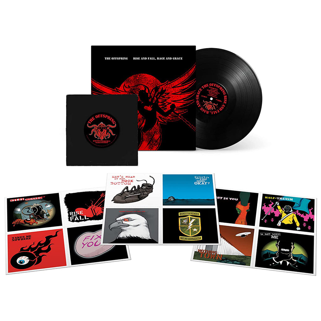 THE OFFSPRING - Rise And Fall, Rage and Grace - 15th Anniversary Edition (w/ Art Lithos for each song) - LP + Bonus 7" - Vinyl