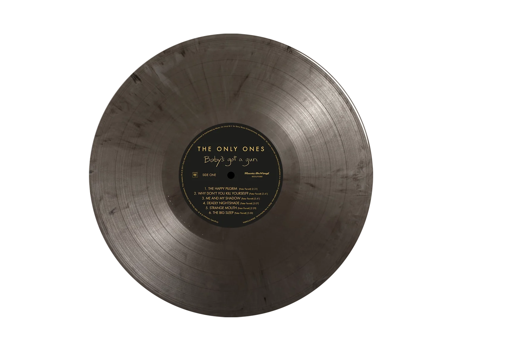 THE ONLY ONES - Baby's Got A Gun (2024 Reissue) - LP - 180g Silver & Black Marbled Vinyl [JUN 14]
