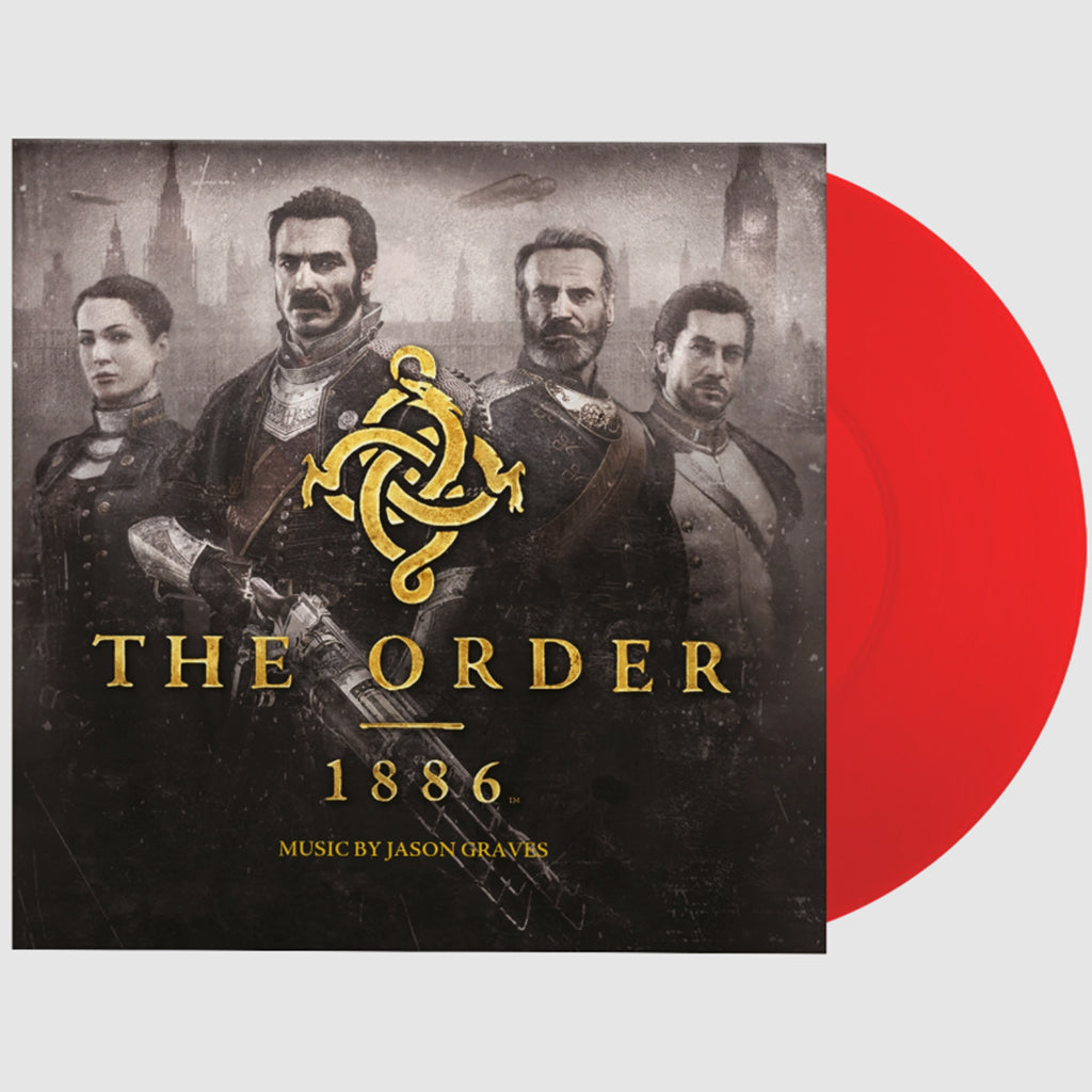 JASON GRAVES - The Order: 1886 (Original Soundtrack) [Repress] - LP - Deluxe 180g Translucent Red Coloured Vinyl [FEB 20]