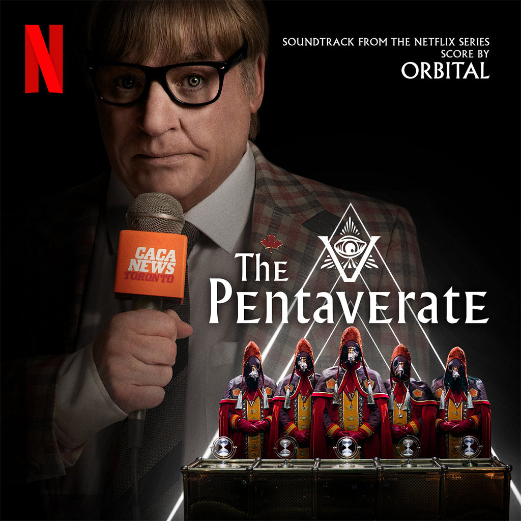 ORBITAL - The Pentaverate (OST From The Netflix Series) - 2LP - Metallic Gold & Black Vinyl
