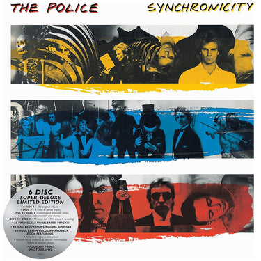 THE POLICE - Synchronicity 40 (Super Deluxe Edition with 60-page Hardback Book) - 6CD Box Set