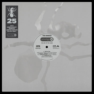 THE PRODIGY - The Fat Of The Land - 25th Anniversary Remixes - 12'' EP - Silver Vinyl