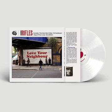 THE RIFLES - Love Your Neighbour - LP - White Vinyl