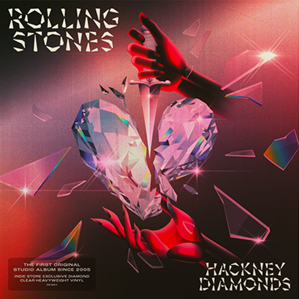 THE ROLLING STONES - Hackney Diamonds - LP - Gatefold Clear Vinyl