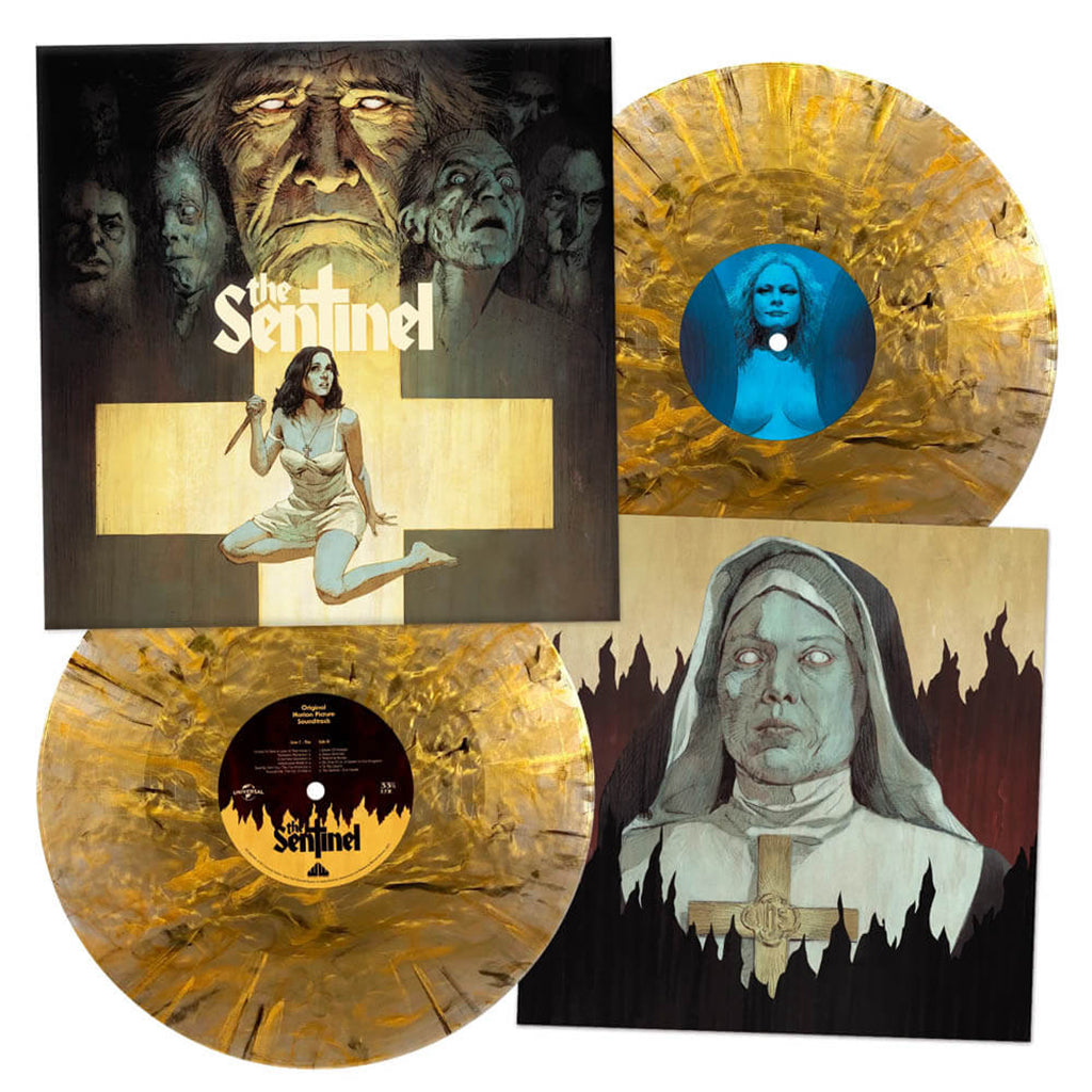 GIL MELLE - The Sentinel (2023 Reissue with Art Print) - 2LP - Deluxe Metallic Gold w/ Black Smoke Vinyl