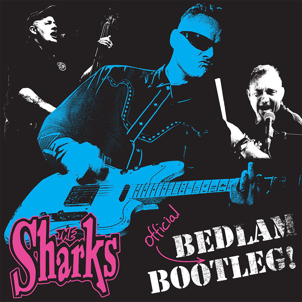 THE SHARKS - Bedlam Bootleg - LP - Coloured Vinyl