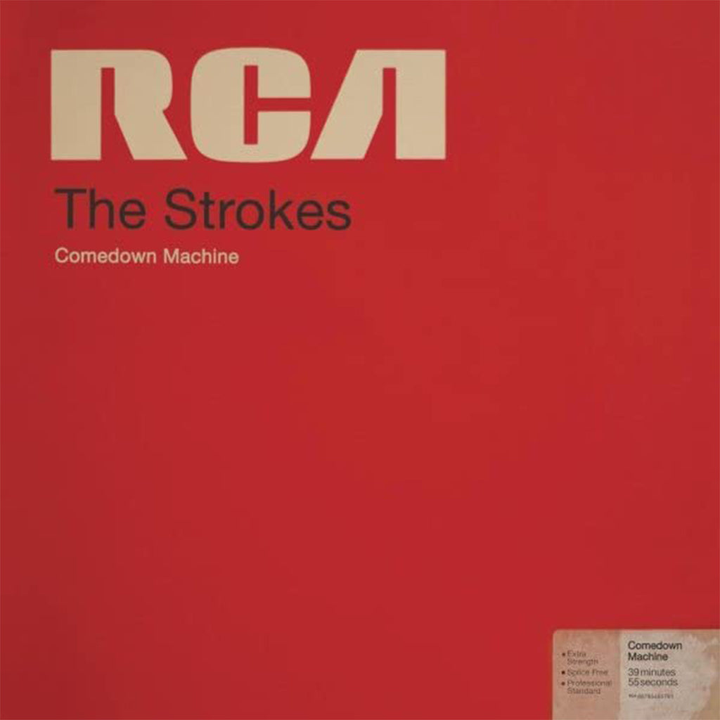 THE STROKES - Comedown Machine (2023 Reissue) - LP - Yellow & Red Marbled Vinyl