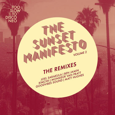 VARIOUS - The Sunset Manifesto Volume 2 - The Remixes - 7'' - Marbled White/Opaque Vinyl [APR 10]