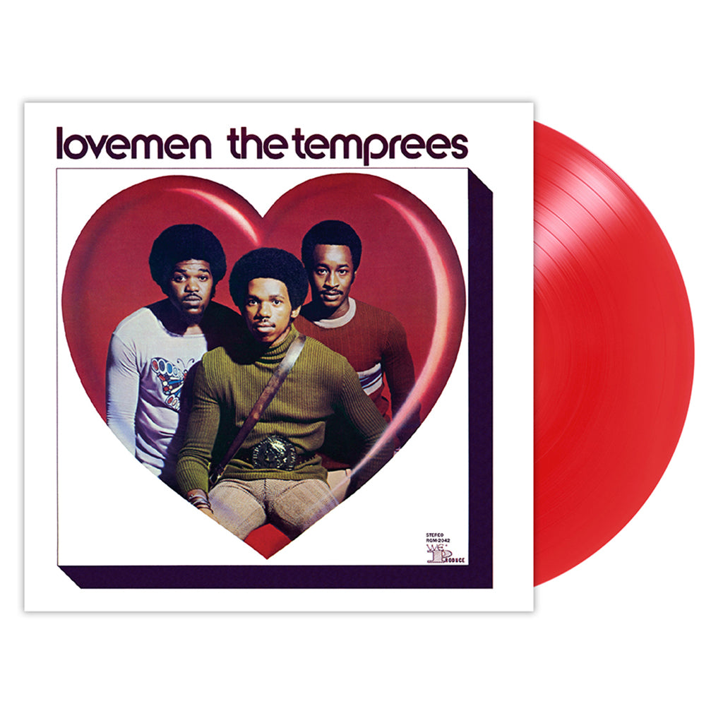 THE TEMPREES - Lovemen (All-Analog Reissue) - LP - 'Valentine Red' PET Plastic Vinyl [FEB 6]