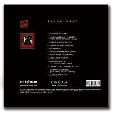 THE THE - Ensoulment (with 32-page booklet) - Hardcover Mediabook CD [OCT 11]